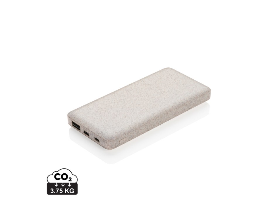 Powerbank 10.000 mAh  in fibra di grano FullGadgets.com