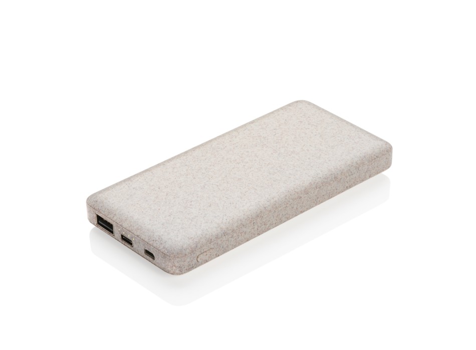 Powerbank 10.000 mAh  in fibra di grano FullGadgets.com