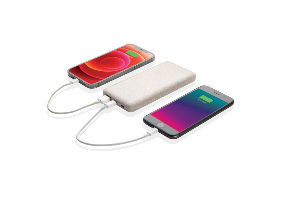 Powerbank 10.000 mAh  in fibra di grano FullGadgets.com