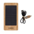 Powerbank solare 10.000 mAh in bambù FullGadgets.com