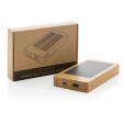 Powerbank solare 10.000 mAh in bambù FullGadgets.com