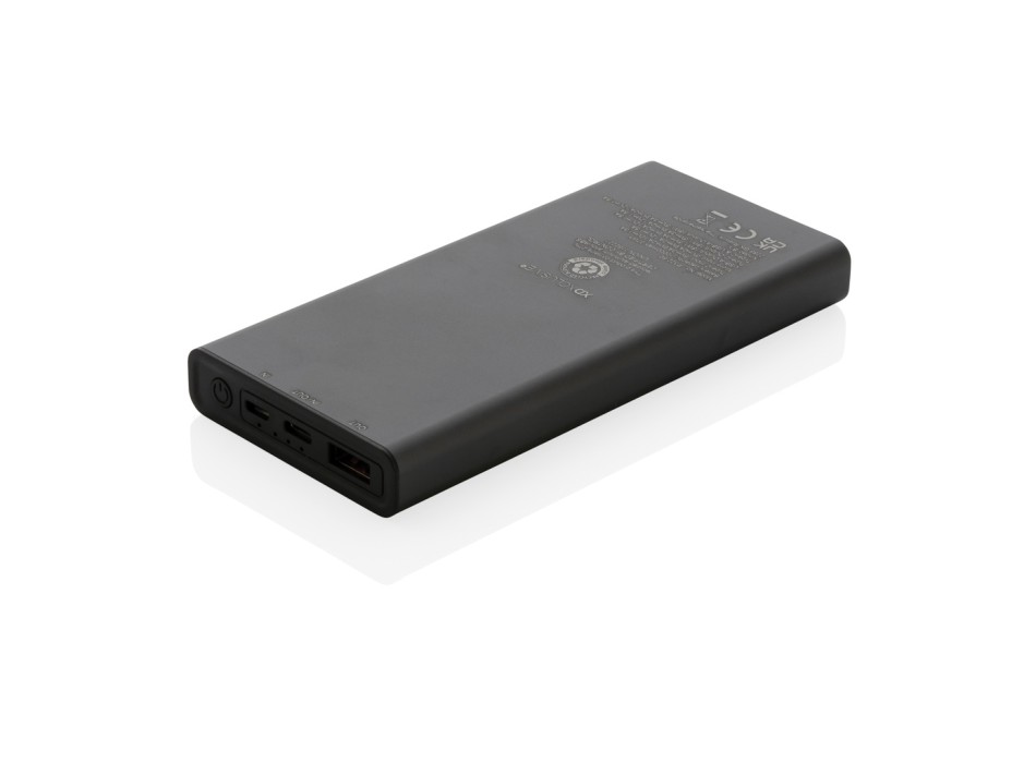 Powerbank Terra da 10000 mAh 18W in alluminio riciclato FullGadgets.com