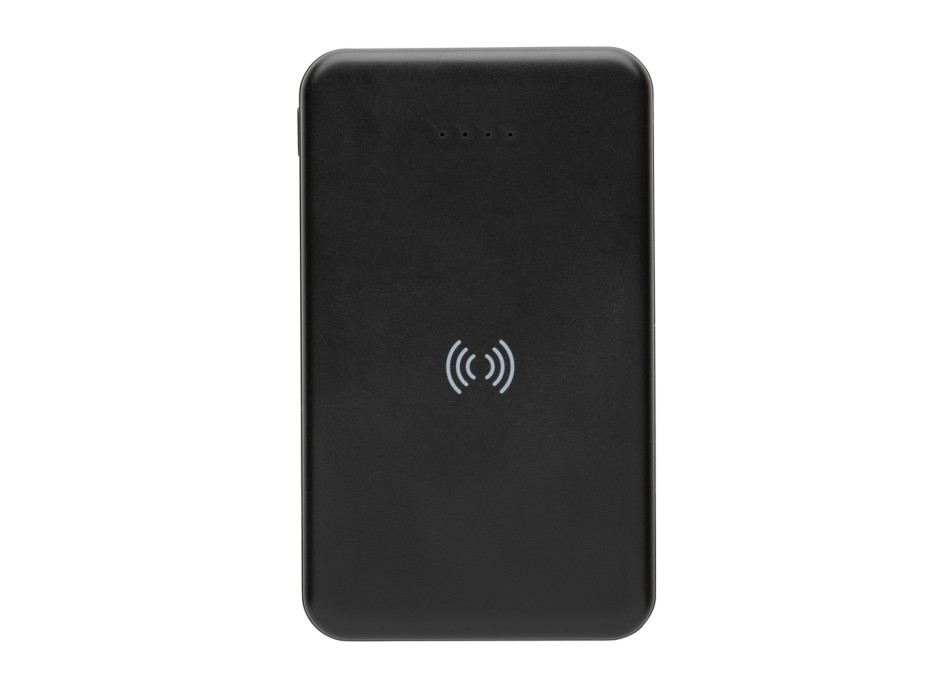 Powerbank wireless 5W da 5.000 mAh in plastica riciclata RCS FullGadgets.com