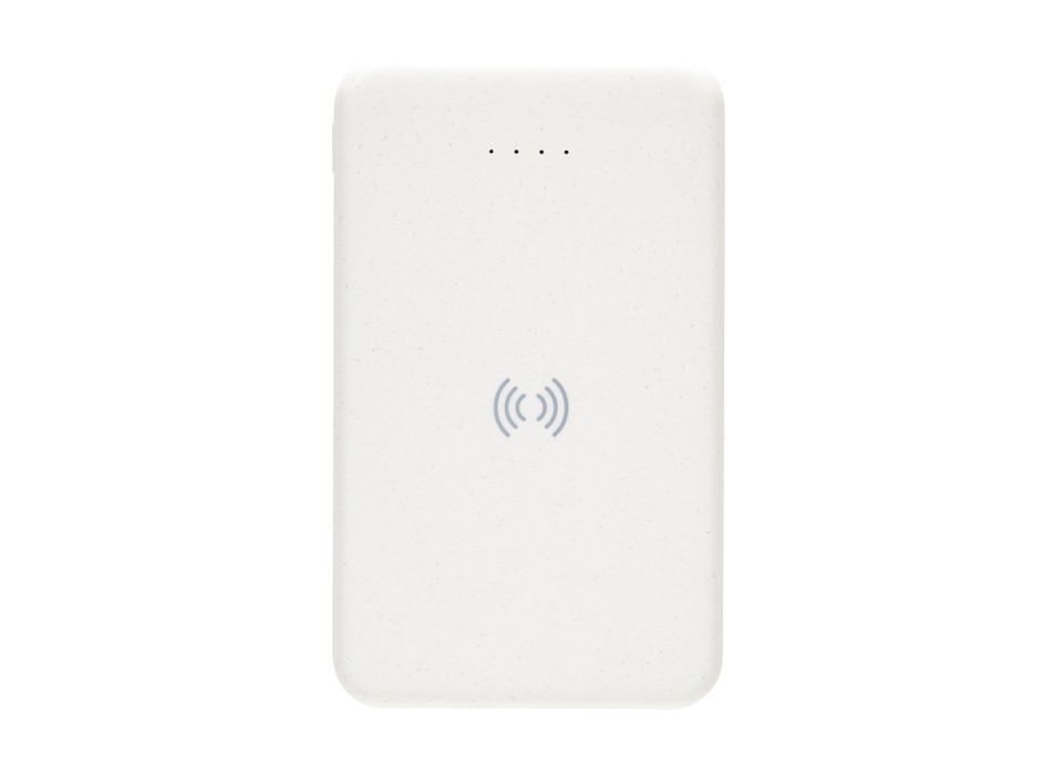 Powerbank wireless 5W da 5.000 mAh in plastica riciclata RCS FullGadgets.com