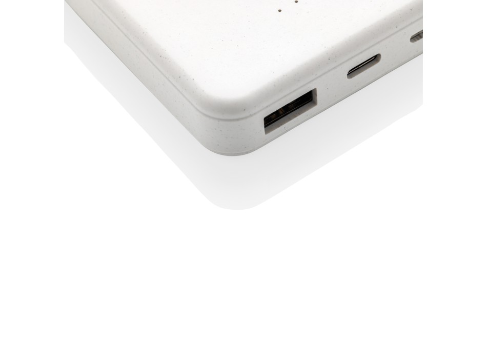 Powerbank wireless 5W da 5.000 mAh in plastica riciclata RCS FullGadgets.com