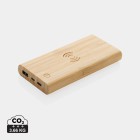 Powerbank wireless 8000 mAh 5W in bambù FullGadgets.com