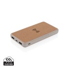 Powerbank wireless 8000 mAh in sughero e grano FullGadgets.com