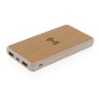 Powerbank wireless 8000 mAh in sughero e grano FullGadgets.com