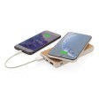 Powerbank wireless 8000 mAh in sughero e grano FullGadgets.com