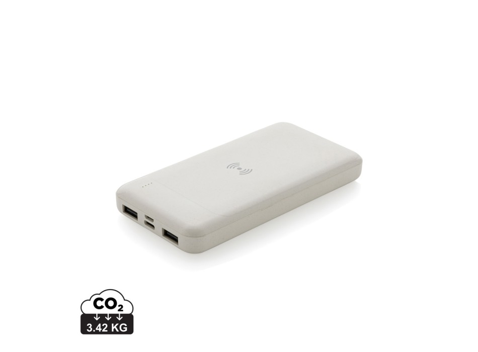 Powerbank wireless in plastica riciclata RCS FullGadgets.com