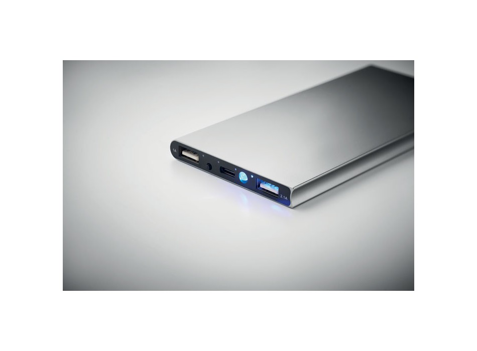 POWERFLAT8C - Power bank 8000 mAh FullGadgets.com