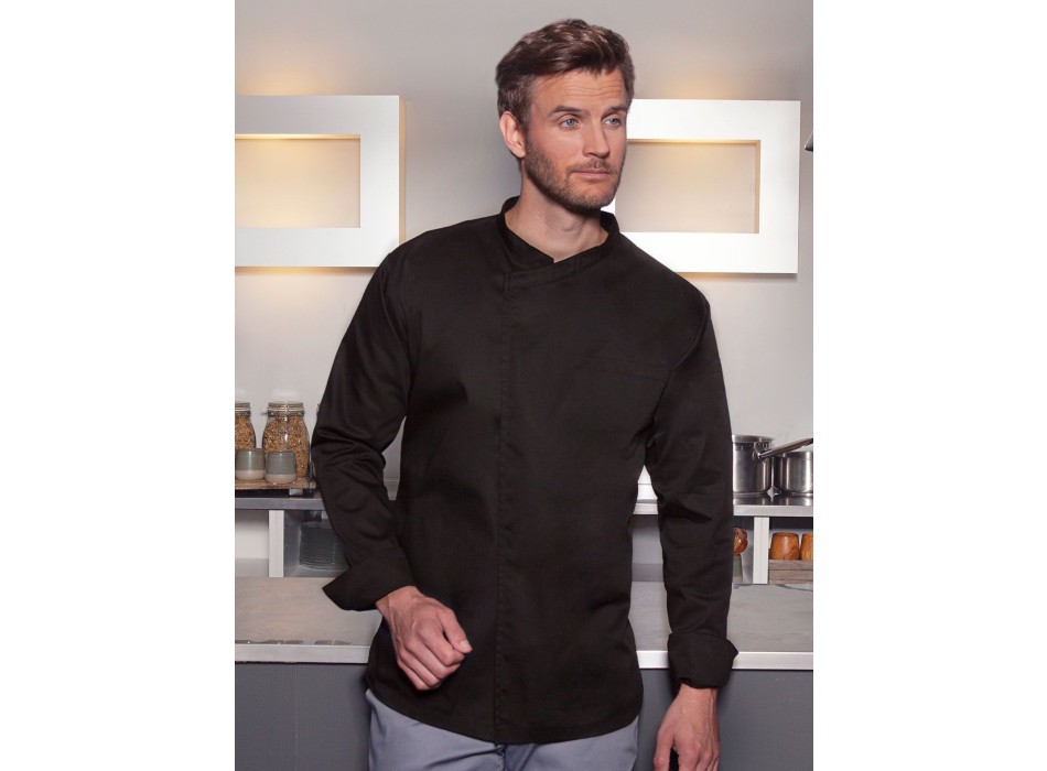 Pull-over Chef's Shirt Long-Sleeve Basic FullGadgets.com