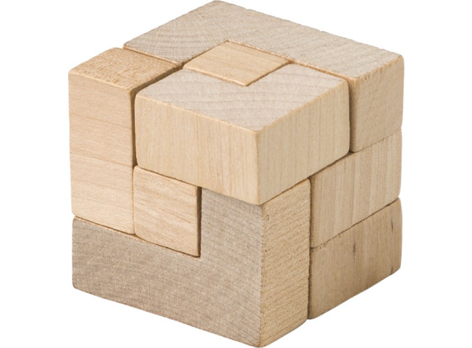 Puzzle Cubo in legno Amber FullGadgets.com