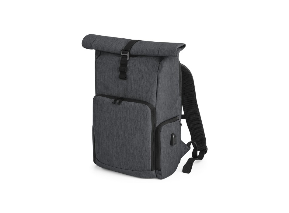 Q-Tech Charge Roll-Top Backpack FullGadgets.com