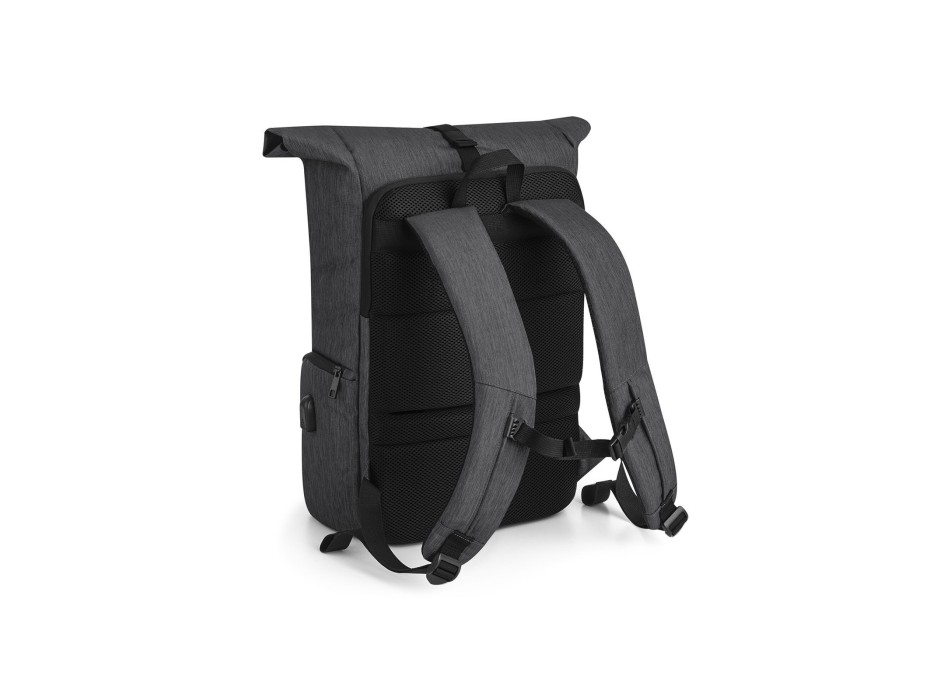 Q-Tech Charge Roll-Top Backpack FullGadgets.com