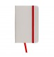 Quaderno in pu con elastico colorato, fogli a righe (80 pag.), segnalibro in raso FullGadgets.com