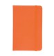 Quaderno in PU in colore fluo con elastico colorato, fogli a righe (80 pag.), segnalibro i FullGadgets.com