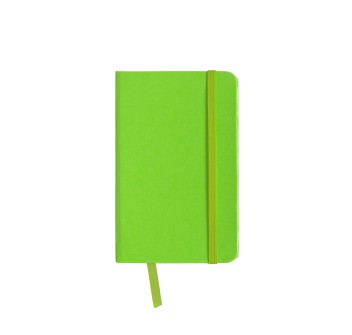 Quaderno in PVC con elastico colorato, fogli bianchi (80 pag.), segnalibro in raso FullGadgets.com