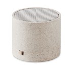 ROUND BASS+ - Speaker wireless in paglia FullGadgets.com