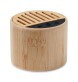 ROUND LUX - Speaker wireless tondo in bambù FullGadgets.com