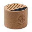 ROUND + - Speaker wireless in sughero FullGadgets.com