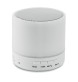 ROUND WHITE - Speaker wireless con LED FullGadgets.com