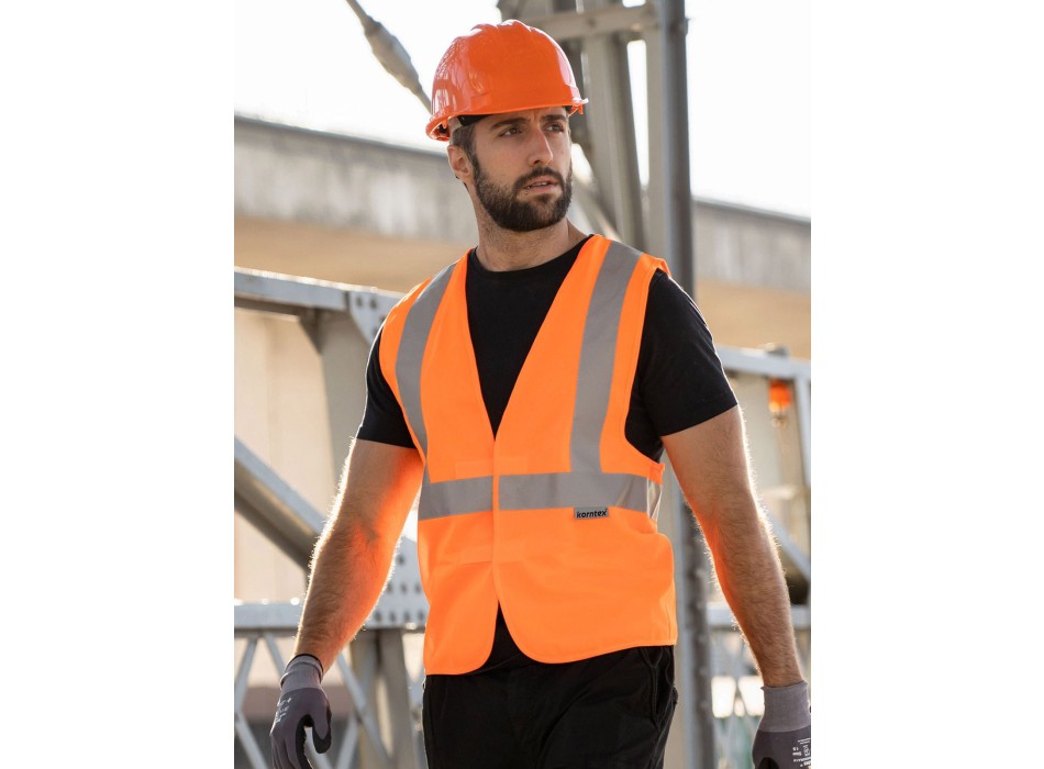 Safety Vest with 3 reflective Tapes FullGadgets.com