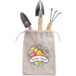 Set attrezzi da giardino in legno Jeanette FullGadgets.com