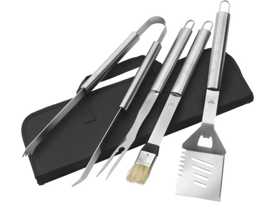 Set Barbecue in acciaio inox Silas FullGadgets.com