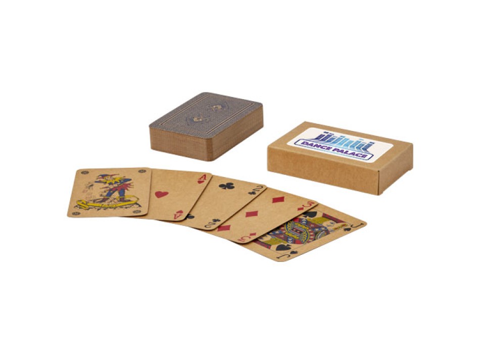 Set di carte da gioco in carta kraft Ace FullGadgets.com