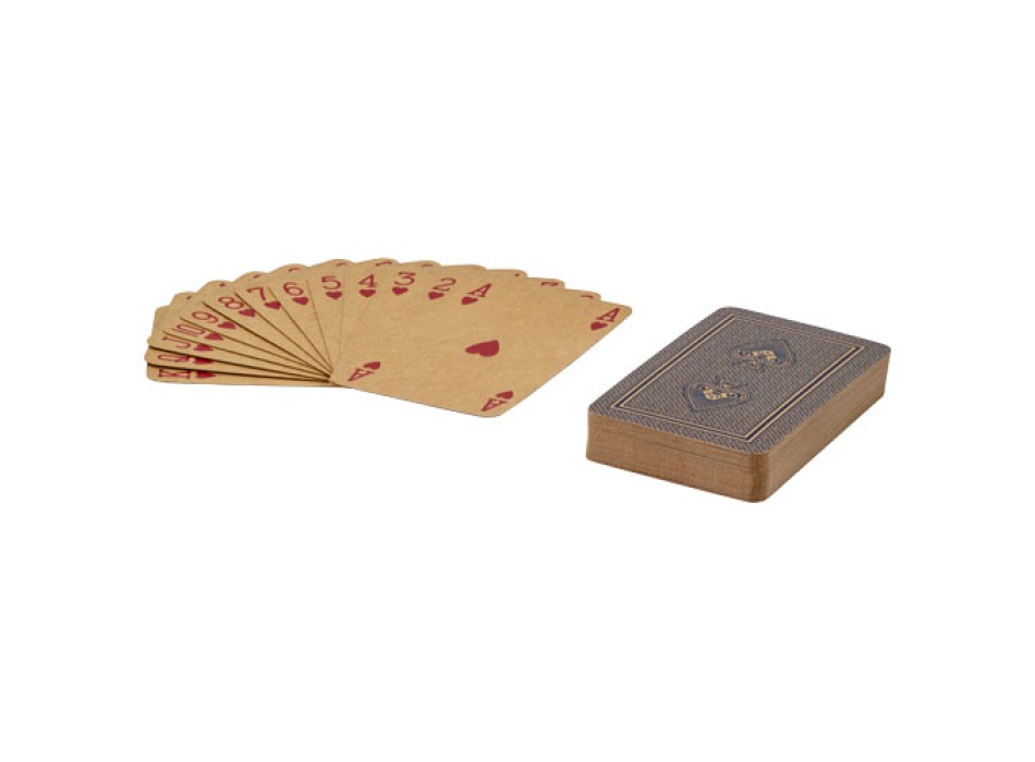 Set di carte da gioco in carta kraft Ace FullGadgets.com