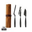 Set di coltelli da formaggio BOSKA Monaco+ Black FullGadgets.com