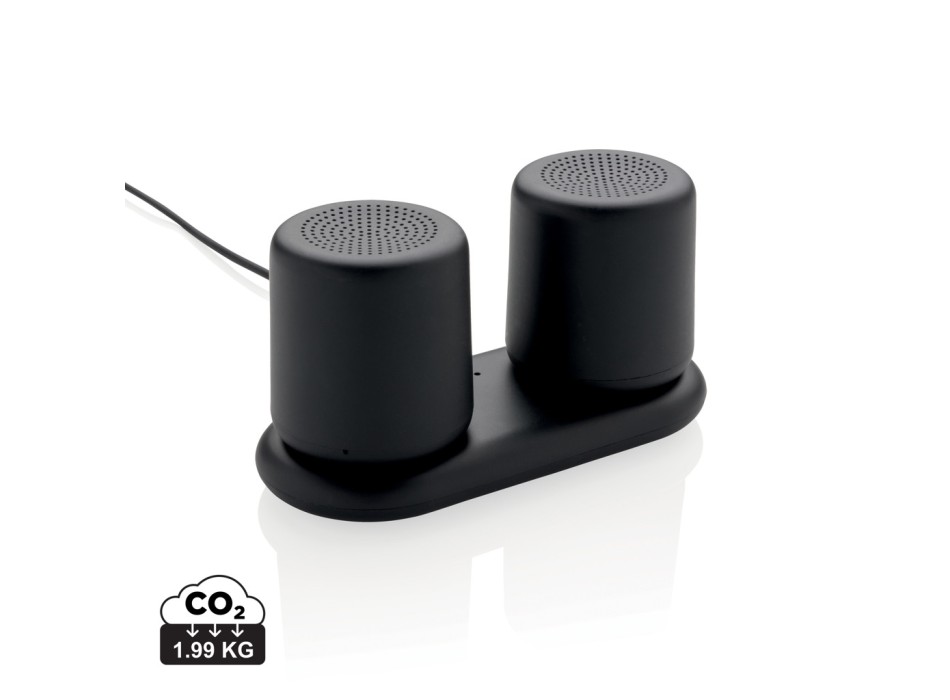 Set di speaker con doppia ricarica a induzione FullGadgets.com