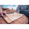 Set gioco pieghevole in sughero dama e backgammon Britton FullGadgets.com