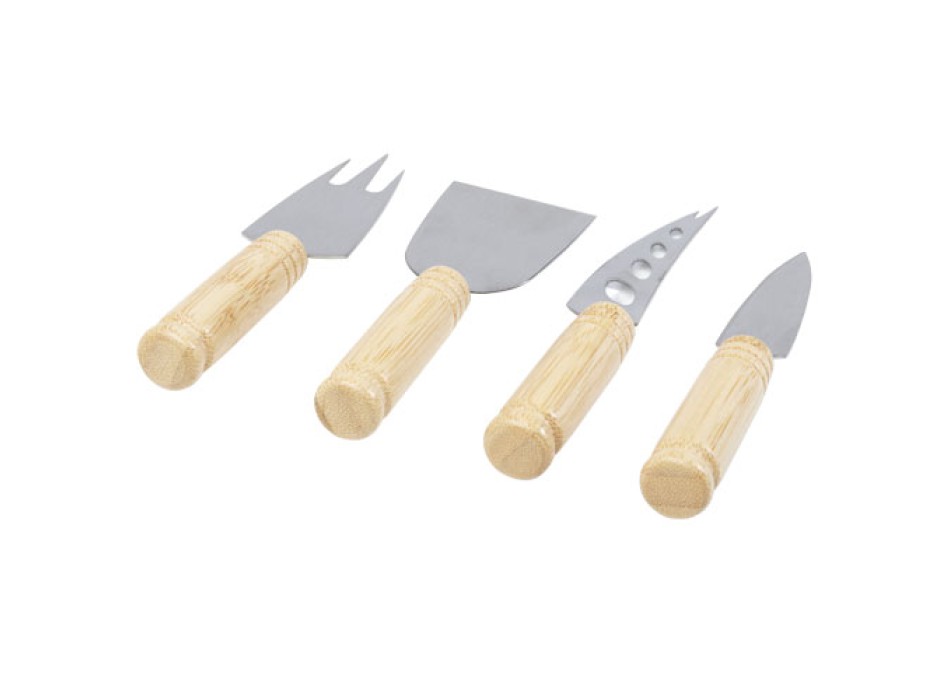 Set per formaggio Cheds da 4 pezzi in bambù FullGadgets.com