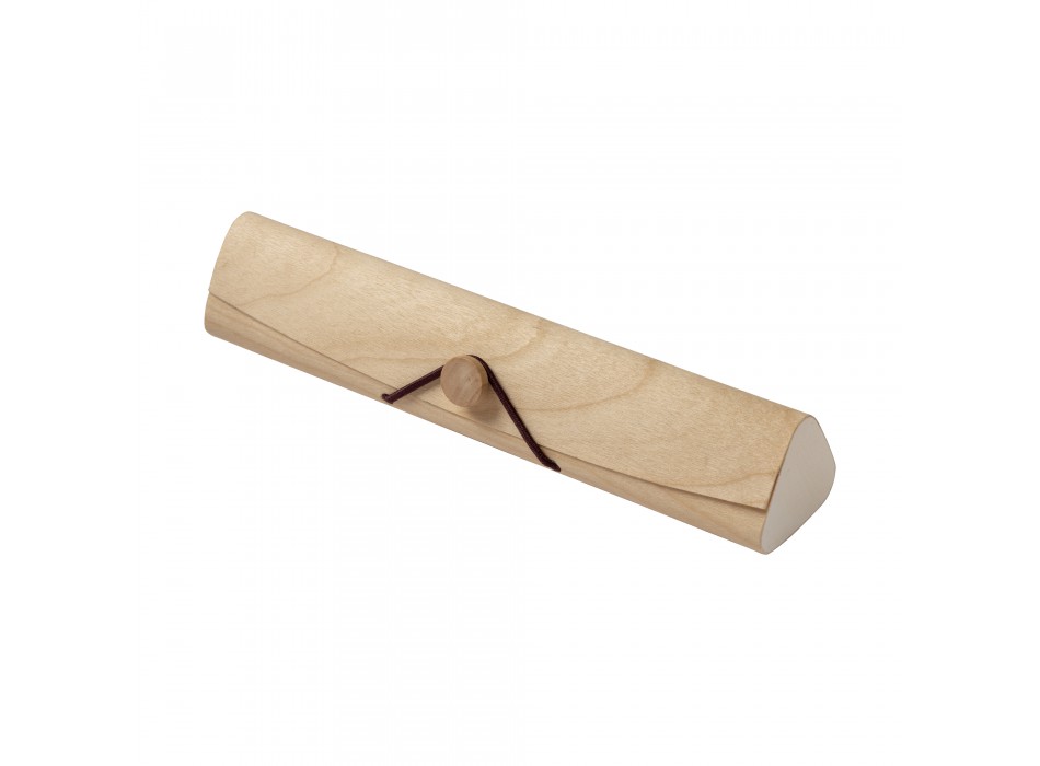 Set scuola/ufficio in legno, composto da penna, matita, gomma e temperino FullGadgets.com