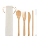 SETSTRAW - Set posate in bamboo FullGadgets.com