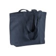 Shopper con soffietto alla base in cotone 120 g/m2, manici lunghi FullGadgets.com