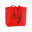 Shopper con soffietto alla base in cotone 120 g/m2, manici lunghi FullGadgets.com