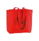 Shopper con soffietto alla base in cotone 120 g/m2, manici lunghi FullGadgets.com