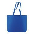 Shopper con soffietto alla base in cotone 135 g/m2, manici lunghi FullGadgets.com