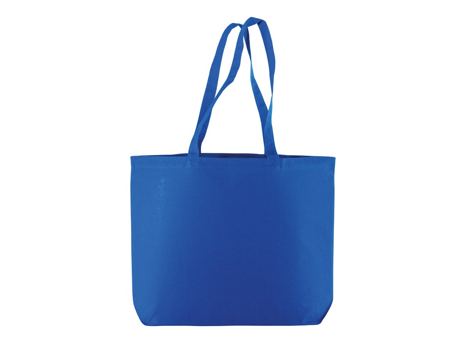 Shopper con soffietto alla base in cotone 135 g/m2, manici lunghi FullGadgets.com