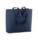 Shopper con soffietto alla base in cotone 135 g/m2, manici lunghi FullGadgets.com