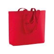 Shopper con soffietto alla base in cotone 135 g/m2, manici lunghi FullGadgets.com