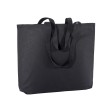 Shopper con soffietto alla base in cotone 135 g/m2, manici lunghi FullGadgets.com