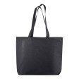 Shopper con soffietto alla base in cotone 135 g/m2, manici lunghi FullGadgets.com