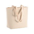 Shopper con soffietto alla base in cotone 135 g/m2, manici lunghi FullGadgets.com