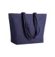 Shopper con soffietto alla base in cotone 280 g-m2, manici lunghi FullGadgets.com