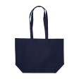 Shopper con soffietto alla base in cotone 280 g-m2, manici lunghi FullGadgets.com