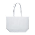 Shopper con soffietto alla base in cotone 280 g/m2, manici lunghi FullGadgets.com